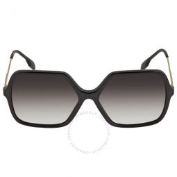 Isabella Gray Gradient Oversized Ladies Sunglasses