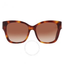 Ruth Brown Gradient Butterfly Ladies Sunglasses
