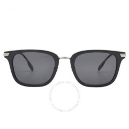 Peter Dark Grey Square Mens Sunglasses