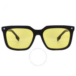 Yellow Square Mens Sunglasses