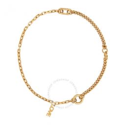Ladies Light Gold Gold-Plated Love Necklace