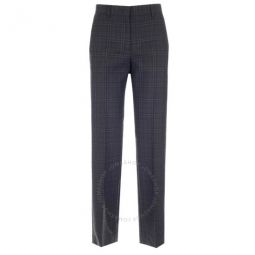 Dark Charcoal Check Lottie Tailored Trousers, Brand Size 4 (US Size 2)