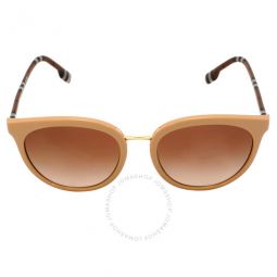 Willow Gradient Brown Phantos Ladies Sunglasses