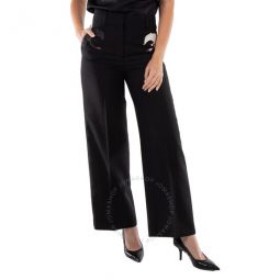 Ladies Black Swan Embroidered Jane Trousers, Brand Size 4 (US Size 2)