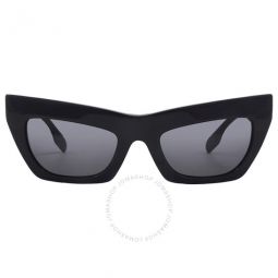 Dark Grey Cat Eye Sunglasses