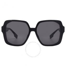 Dark Grey Square Mens Sunglasses