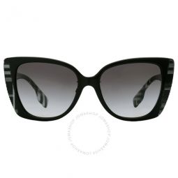 Meryl Grey Gradient Butterfly Ladies Sunglasses