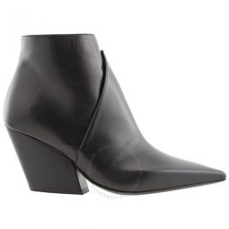 Ladies Black Ashlington Leather Ankle Boots, Brand Size 35 ( US Size 5 )