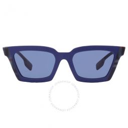 Briar Dark Blue Square Ladies Sunglasses