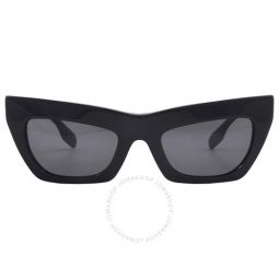 Dark Grey Cat Eye Ladies Sunglasses