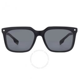 Carnaby Dark Gray Square Mens Sunglasses