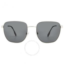 Drew Dark Grey Square Mens Sunglasses