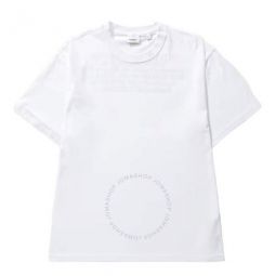 White Cohen Cotton T-Shirt, Size X-Large