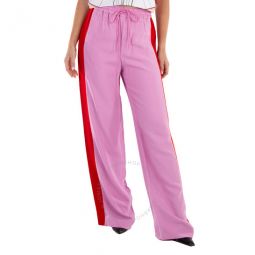 Ladies Primrose Pink Arya Side Panel Track Pants, Brand Size 6 (US Size 4)