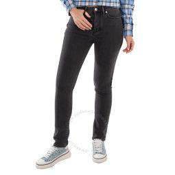 Mid Grey Felicity Slim-Fit Jeans, Waist Size 26