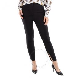 Ladies Black Skinny Stretch Wool Trouser, Brand Size 8 (US Size 6)