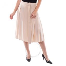 Soft Taupe Alicia Belted Skirt, Brand Size 4 (US Size 2)