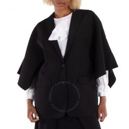 Ladies BlackBlazer With Short Sleeves, Brand Size 8 (US Size 6)