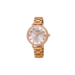 Womens Stainless Steel Silver-tone Dial