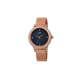 Women's Stainless Steel Mesh Blue Dial Watch