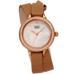 Diamond White Mother of Pearl Dial Ladies Watch