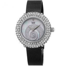 Quartz Diamond White Dial Ladies Watch
