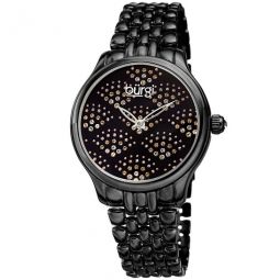 Ladies Swarovski Crystal Pebble Style Bracelet Watch
