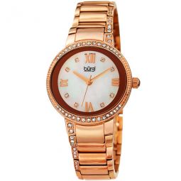 Quartz White Mother of Pearl Dial Ladies Watch
