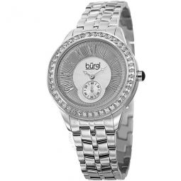 Silver Dial Stainless Steel Case Ladies Watch