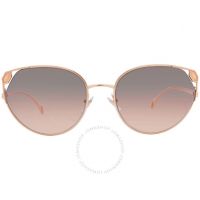 Pink Gradient Gray Cat Eye Ladies Sunglasses