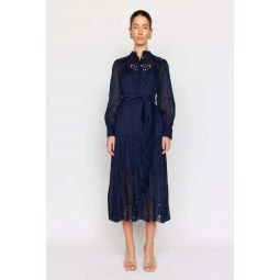 Raya Dress - Navy