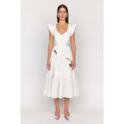 Asher Dress - White