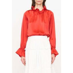 Lulu Blouse - Papaya