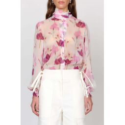 Georgie Blouse - Wild Tulip