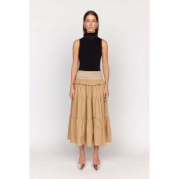 Leah Skirt - Khaki