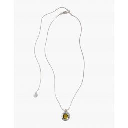 Core Snake Chain Loop Necklace