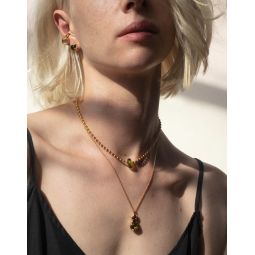 Duo Beam Necklace - Gold