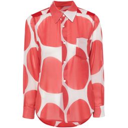 Polka Dot Pattern Shirt