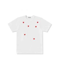 Multi Red Heart Logo T-Shirt Unisex