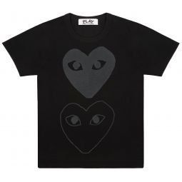 2 Hearts On Front And Back Tee Women
