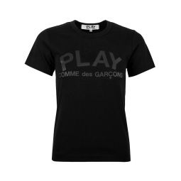 PLAY Logo On Front And Back Tee Women