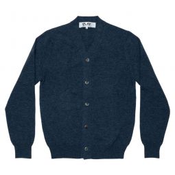 Mens Lambswool V Neck Cardigan