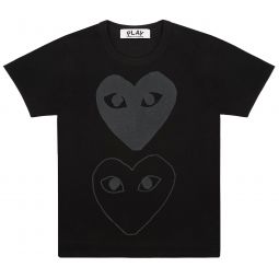 2 Hearts On Front And Back Tee Men
