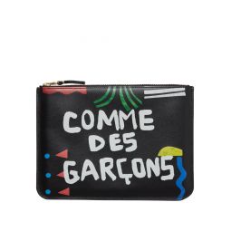 CDG Wallet X Diana Ejaita Big Zip Pouch