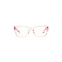 Miklos Eyeglasses - Polished Clear Pink