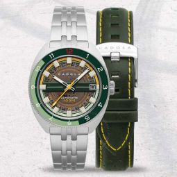 1977 Automatic Green Dial Mens Watch