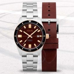 Noumea Automatic Red Dial Mens Watch