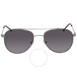 Grey Gradient Pilot Unisex Sunglasses