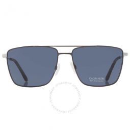 Grey Navigator Unisex Sunglasses