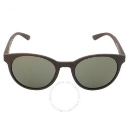Green Round Unisex Sunglasses